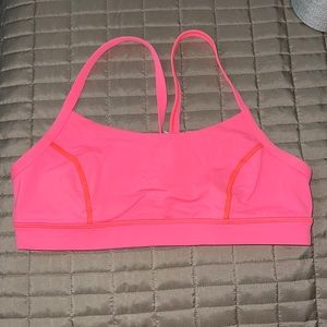Lululemon hot pink sports bra